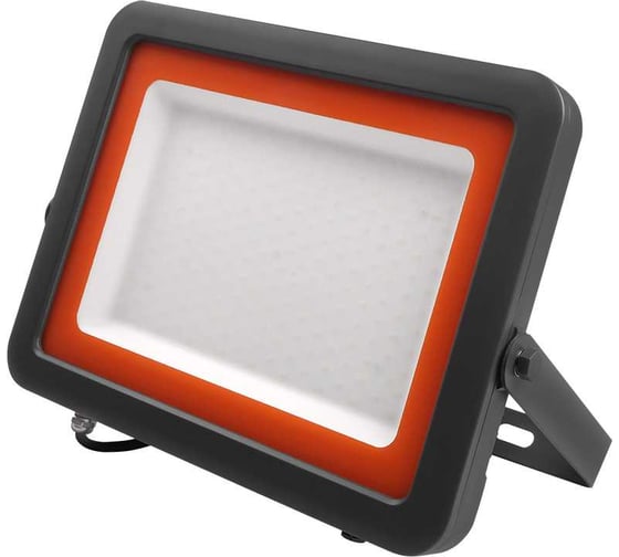 Светодиодный прожектор Jazzway PFL-S2 200Вт 6500К IP65 220–240В с клапаном закаленное матовое стекло 5002173D