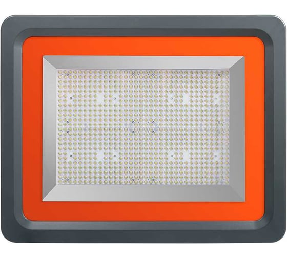 Светодиодный прожектор Jazzway PFL-S 600Вт 6500К IP65 60град. плоский корпус с клапаном с линзовым модулем закаленное матовое стекло 5001909A 1
