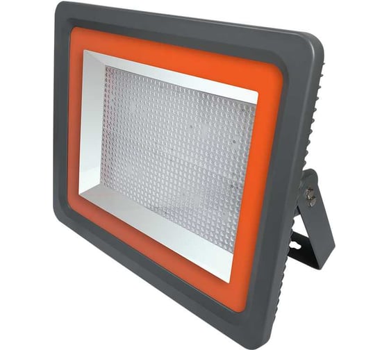 Светодиодный прожектор Jazzway PFL-S 600Вт 6500К IP65 60град. плоский корпус с клапаном с линзовым модулем закаленное матовое стекло 5001909A