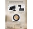 Светильник светодиодный трековый Jazzway PTR 0715 15Вт 3000К IP40 24град. BL черный 5018525 3