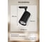Светодиодный светильник Jazzway трековый PTR 1732 32Вт 4000К IP40 24град. BL черный 5026162 4