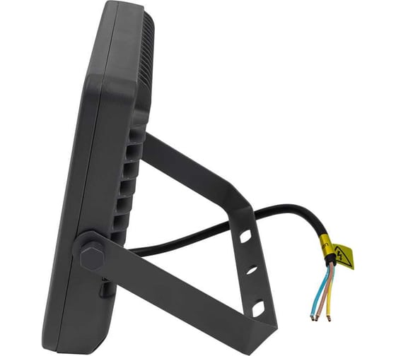 Светодиодный прожектор Jazzway PFL-S2 50Вт 6500К IP65 220–240В ДО с клапаном закаленное матовое стекло серый 2853301D
