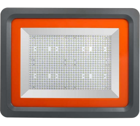 Светодиодный прожектор Jazzway PFL-S 400Вт 6500К IP65 60град. плоский корпус с клапаном с линзовым модулем закаленное матовое стекло 5001893A 1
