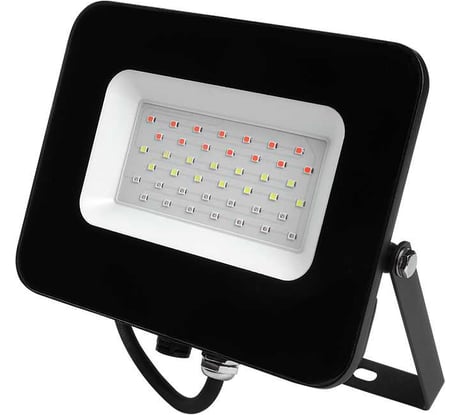 Светодиодный прожектор Jazzway PFL-30W RGB 30Вт IP65 ЧЕРНЫЙ 5016408