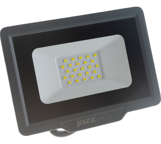 Светодиодный прожектор Jazzway PFL- C3 20Вт (compact) 6500K IP65 закаленное прозрачное стекло 5023543A