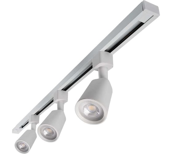 Светодиодный светильник Jazzway трековый PTR 1508 3х8Вт 4000К IP40 50град. WH белый 5024908A