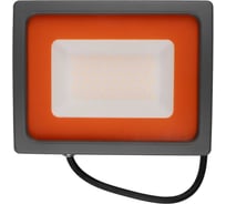 Светодиодный прожектор Jazzway PFL-SC 50Вт 3000К IP65 190-260В закаленное матовое стекло (ТЕПЛЫЙ БЕЛЫЙ СВЕТ) 5010079