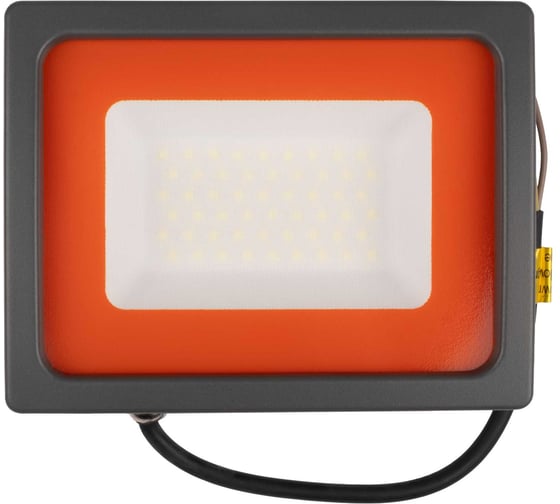 Светодиодный прожектор Jazzway PFL-SC 50Вт 6500К IP65 190-260В закаленное матовое стекло 5001435