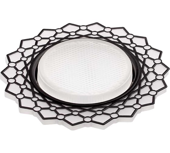 Светильник Lightstandart Latina LED 53 4 02 декоративный, из акрила+металл, со светодиодной подсветкой, GX53, черный IT8924