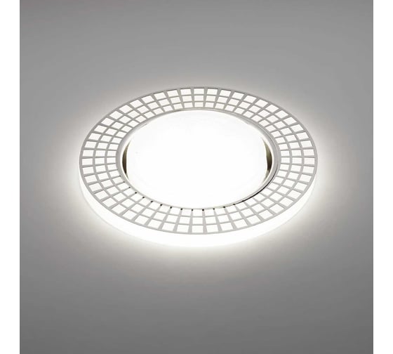Светильник Lightstandart Latina LED 53 5 05 декоративный, из акрила+металл, со светодиодной подсветкой, GX53, хром IT8920