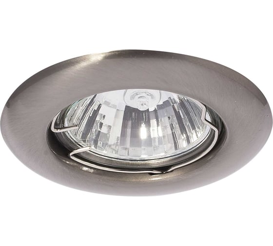 Светильник Lightstandart Sfera 51 0 06 штампованный, неповоротный, никель MR 16 IT8093