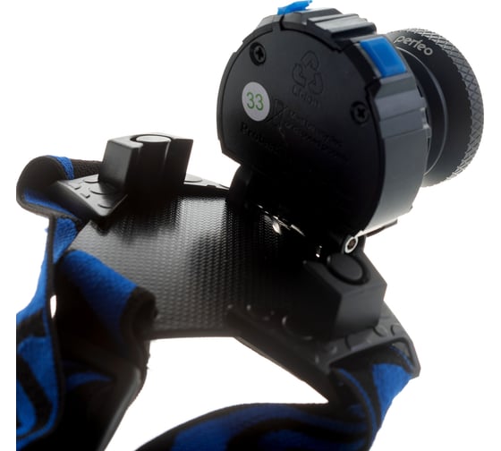 Светодиодный налобный фонарь PERFEO PF_A4403 180LM, встроенный аккумулятор, Zoom, 3 режима 30 011 879