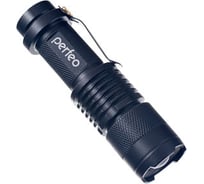 Светодиодный фонарь PERFEO LT-031-A Black 200LM аккумулятор 14500+1AA Zoom 3 режима 30 007 318