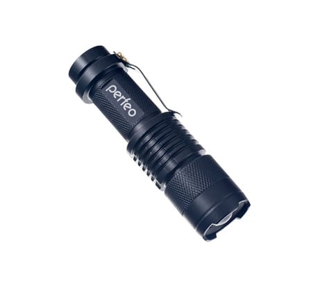 Светодиодный фонарь PERFEO LT-031-A Black 200LM аккумулятор 14500+1AA Zoom 3 режима 30 007 318