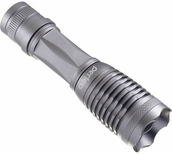 Светодиодный фонарь PERFEO LT-034-A, Silver 600LM, аккумулятор 18650+3AAA, Zoom, 5 режимов 30 006 691 1