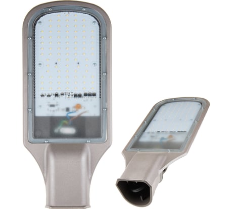 Светодиодный светильник Uniel ULV-R22H-120W/DW IP65 GREY уличный консольный UL-00001467