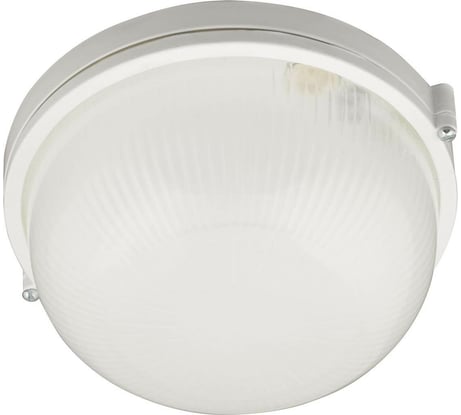 Влагозащищенный светильник Uniel UWL-R01 100W под лампу E27 IP54 WHITE Круг Е27 UL-00006771