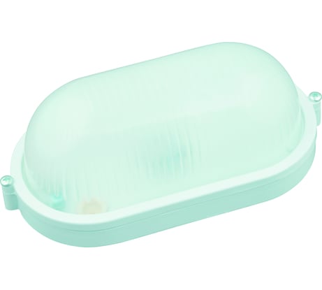 Влагозащищенный светильник Uniel UWL-O01 100W E27 IP54 WHITE овал, под лампу Е27 UL-00006773