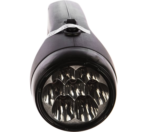 Аккумуляторный фонарь ФАZА ручной AccuF2-L07-bk 7LED 2 режима: 100проц./25проц. аккум. 0.4А.ч выдвижная вилка индикатор зарядки черн. 5000810