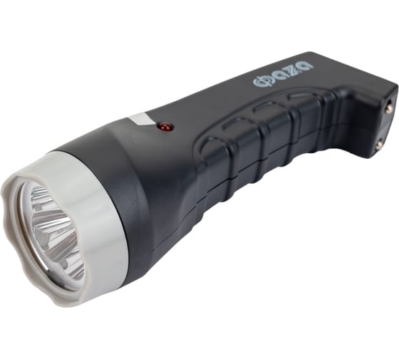 Аккумуляторный фонарь ФАZА ручной AccuF2-L04-bk 4LED 2 режима: 100проц./25проц. аккум. 0.4А.ч выдвижная вилка индикатор зарядки черн. 5000797