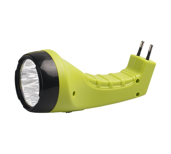 Аккумуляторный фонарь ФАZА ручной AccuF2-L07-gn 7LED аккум. 4В 0.4А.ч 25проц. (10ч)/100проц. (2.5ч) зел. 2857873