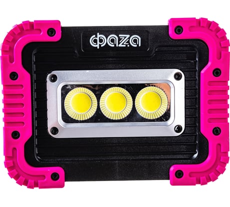 Фонарь ФАZА WL1-L6W-mg черно-рубиновый 5022584