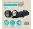 Налобный светодиодный фонарь Jilion 14LED, 3хААА, пластик 9531208 2