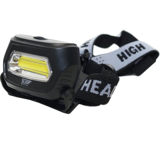 Налобный светодиодный фонарь Jilion аккумуляторный, 1COB, пластик 9531255