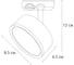 Трековый светильник ARTE LAMP intercrus A5547PL-1BK 4