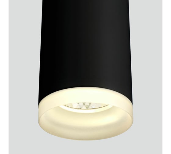 Светодиодный стационарный светильник Elektrostandard DLR035 12W 4200K черный матовый a043960