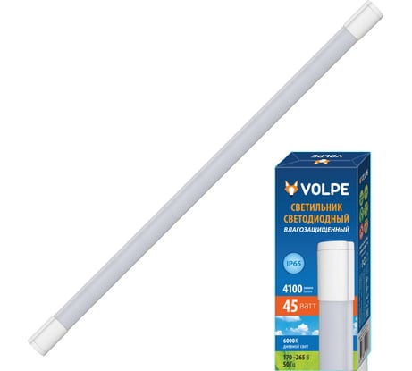 Накладной светодиодный светильник Volpe ULT-Q218 45W/DW IP65 WHITE UL-00002583