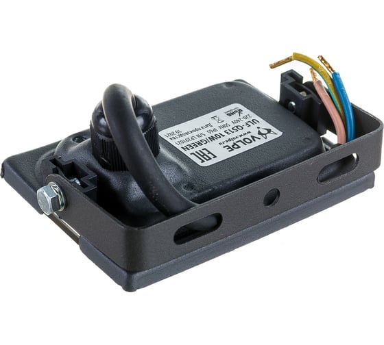 Светодиодный прожектор Volpe ULF-Q513 10W/GREEN IP65 220-240В BLACK UL-00005814