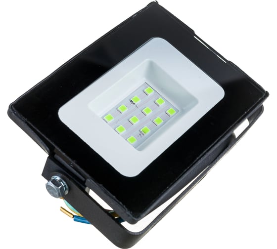 Светодиодный прожектор Volpe ULF-Q513 10W/GREEN IP65 220-240В BLACK UL-00005814