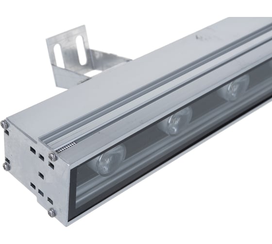Линейный светодиодный прожектор Volpe 500мм, белый свет ULF-Q552 9W/NW IP65 SILVER UL-00001430