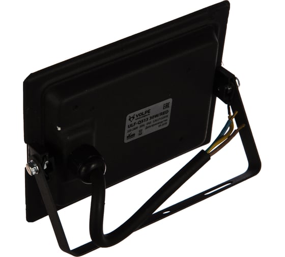 Светодиодный прожектор Volpe ULF-Q513 30W/RED IP65 220-240В BLACK UL-00005811