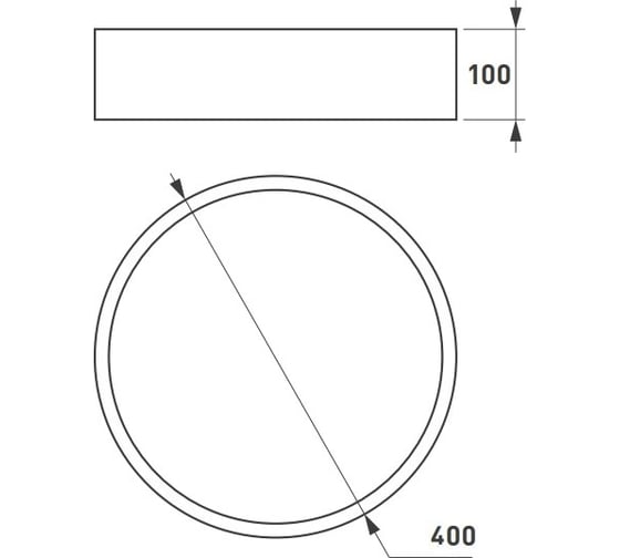 Светильник Arlight SP-TOR-PILL-PRISM-R400-25W Day4000 1шт 022996(3)