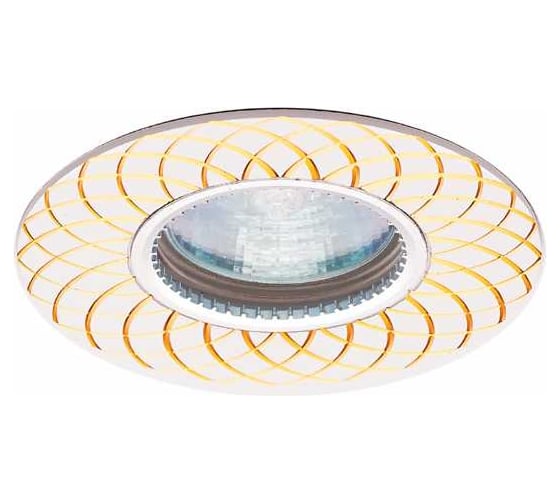 Алюминиевый декоративный светильник LightStandart Stella 51 6 04 MR16, белый/золото IT8499 1