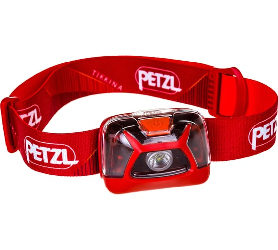 Фонарь Petzl светодиодный налобный Tikkina красный, 250 лм E091DA01
