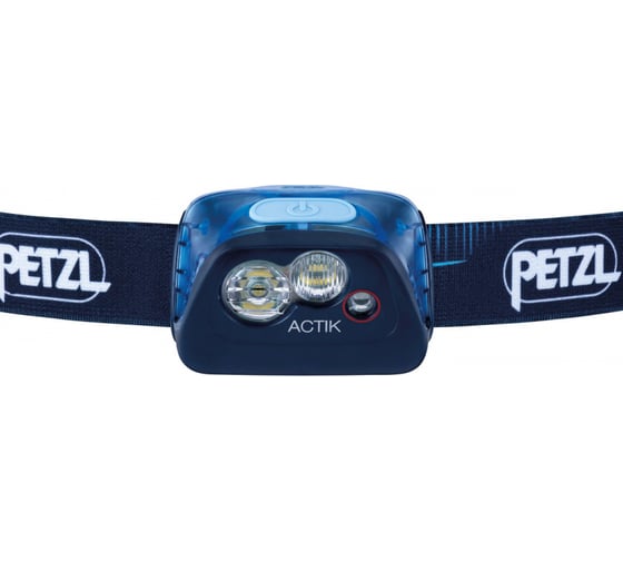 Фонарь Petzl светодиодный налобный Actik синий, 350 лм E099FA01