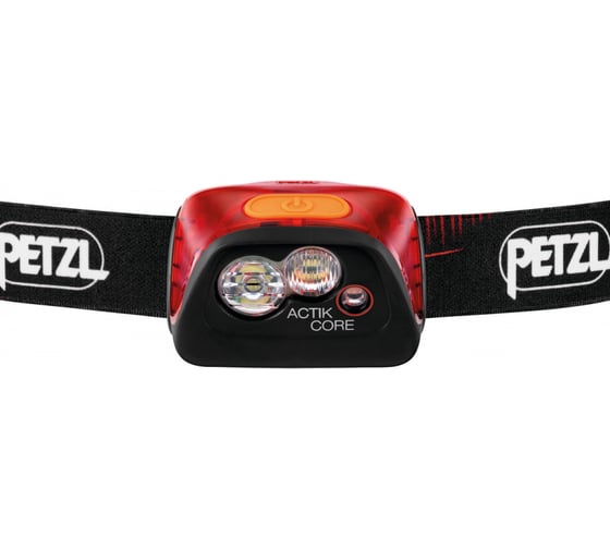 Фонарь Petzl светодиодный налобный Actik Core черный, 450 лм, аккумулятор E099GA00