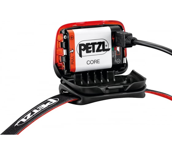 Фонарь Petzl светодиодный налобный Actik Core черный, 450 лм, аккумулятор E099GA00