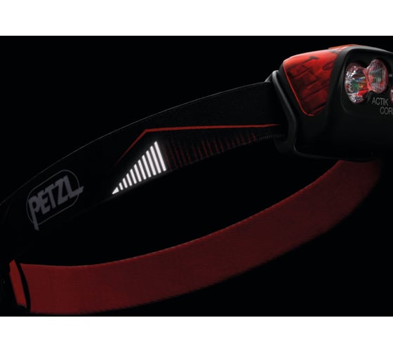 Фонарь Petzl светодиодный налобный Actik Core черный, 450 лм, аккумулятор E099GA00