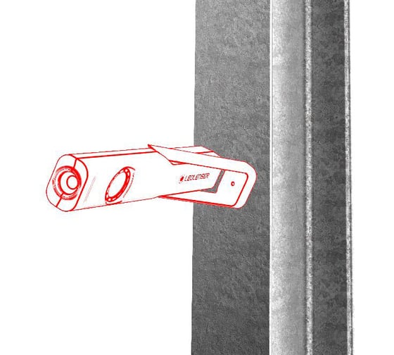 Фонарь LED Lenser светодиодный IW4R, 150 лм., аккумулятор 502003
