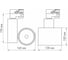 Светильник Arlight LGD-SHOP-4TR-R100-40W Warm3000 1шт 026279 3