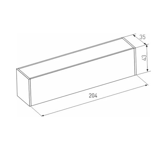 Светильник Arlight MAG-FLAT-45-L205-6W Day4000 1шт 026945