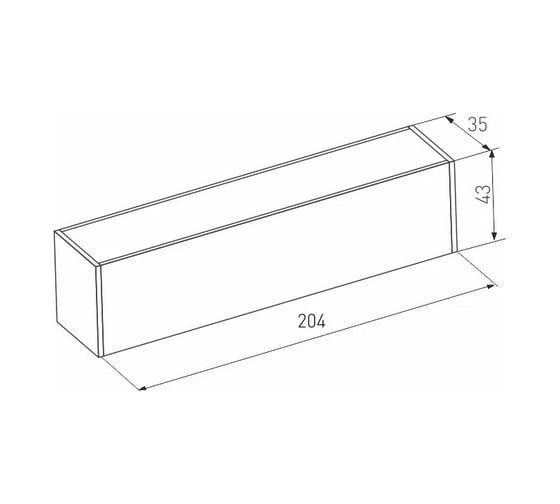Светильник Arlight MAG-FLAT-45-L205-6W Day4000 1шт 026947