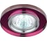 Декоративный светильник ЭРА DK7 CH/PU стекло, круглое MR16, 12V/220V, 50W, хром Б0002128 1