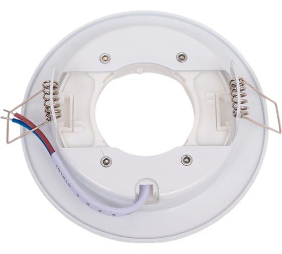 Встраиваемый светильник IN HOME gx53r-deco реснички-wh под gx53 белый 4690612044385
