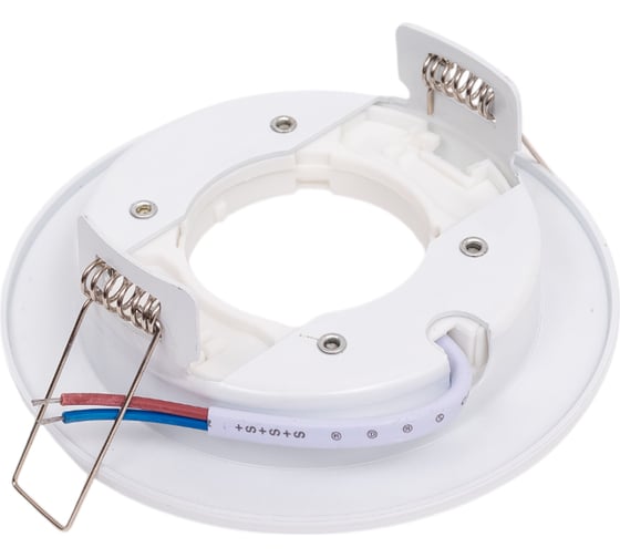 Встраиваемый светильник IN HOME gx53r-deco реснички-wh под gx53 белый 4690612044385