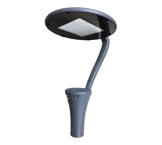 Уличный светильник Jazzway PGL 01 60w 5000K IP65 GR AC100-270 парковый 5017603 1